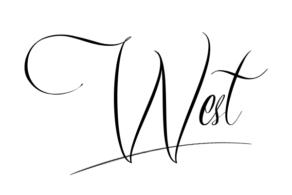 The best stylish West name signature simple easy in English