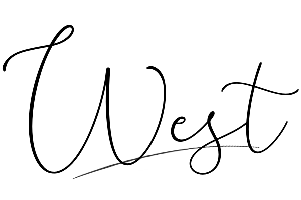 The best stylish West name signature simple easy in English