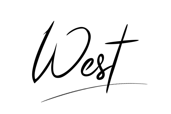 The best stylish West name signature simple easy in English