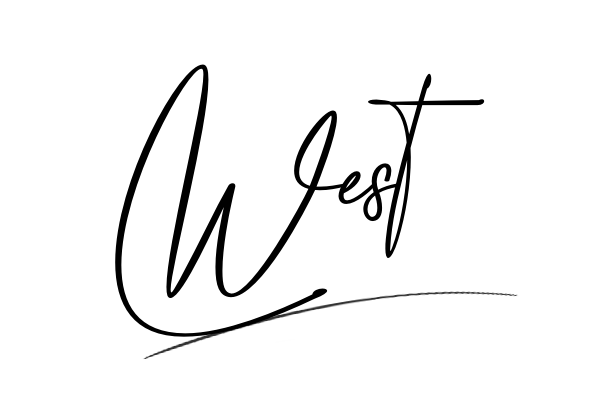 The best stylish West name signature simple easy in English