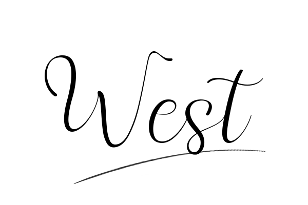 The best stylish West name signature simple easy in English
