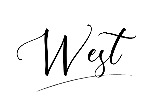 The best stylish West name signature simple easy in English