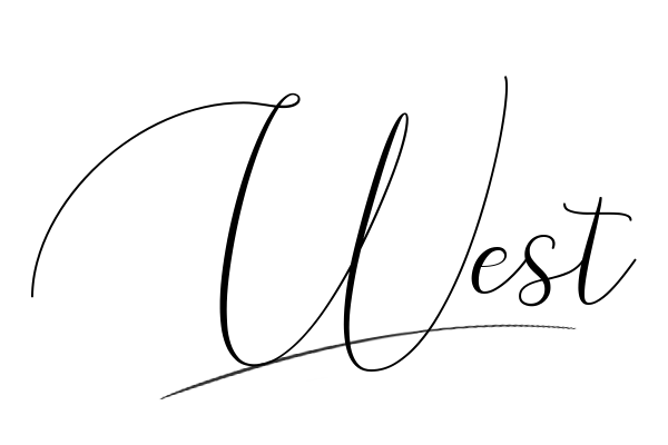 The best stylish West name signature simple easy in English
