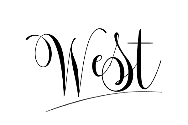 The best stylish West name signature simple easy in English