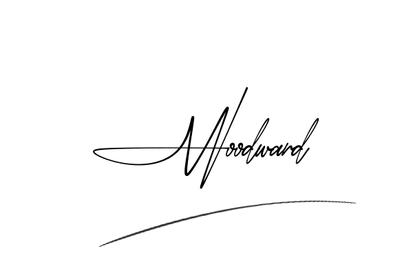 The best stylish Woodward name signature simple easy in English