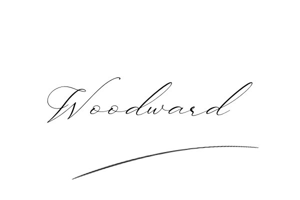 The best stylish Woodward name signature simple easy in English