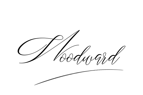 The best stylish Woodward name signature simple easy in English