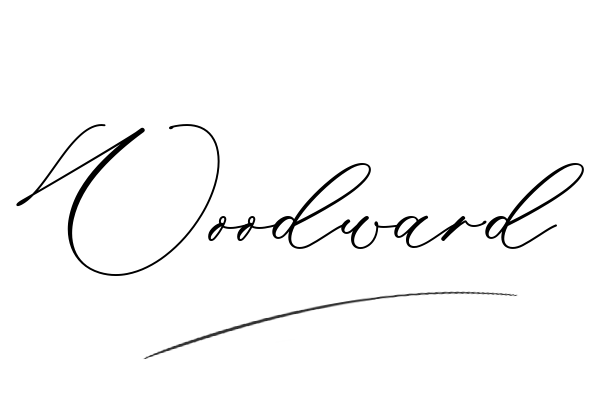 The best stylish Woodward name signature simple easy in English