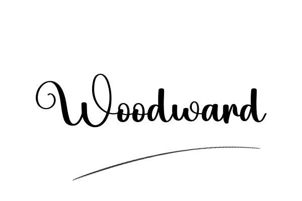 The best stylish Woodward name signature simple easy in English