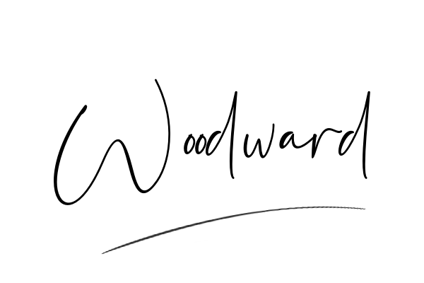 The best stylish Woodward name signature simple easy in English