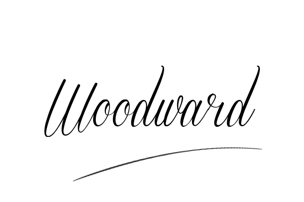 The best stylish Woodward name signature simple easy in English