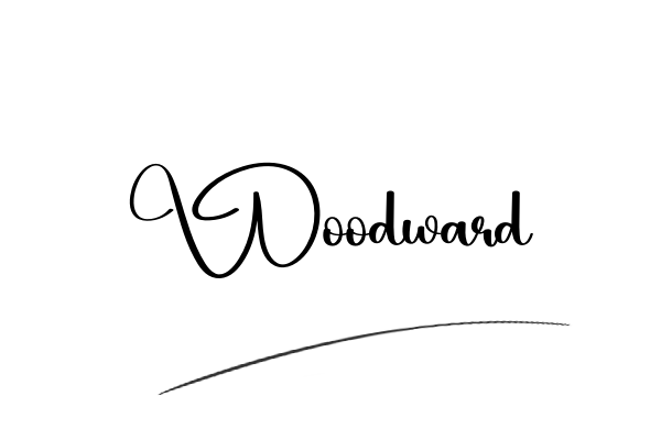 The best stylish Woodward name signature simple easy in English
