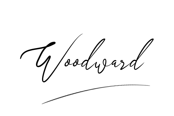 The best stylish Woodward name signature simple easy in English