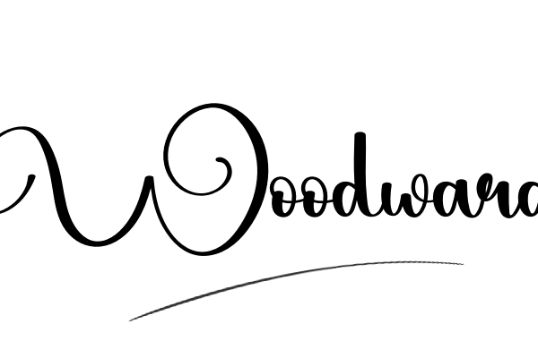 The best stylish Woodward name signature simple easy in English