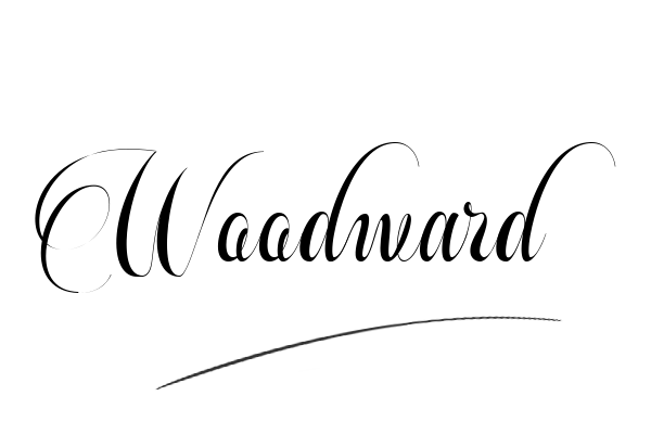 The best stylish Woodward name signature simple easy in English