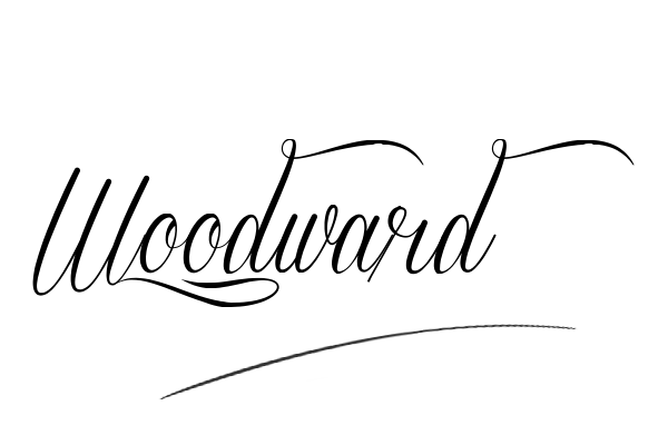The best stylish Woodward name signature simple easy in English