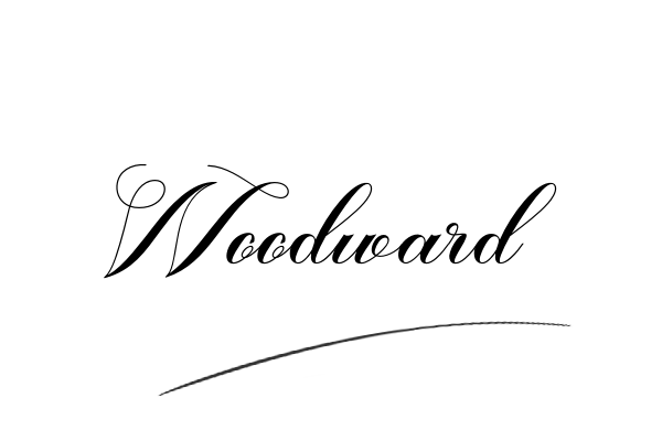 The best stylish Woodward name signature simple easy in English
