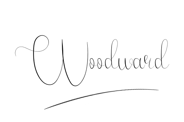 The best stylish Woodward name signature simple easy in English