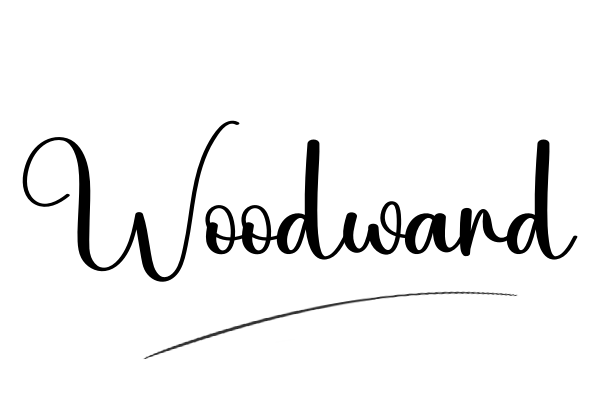 The best stylish Woodward name signature simple easy in English