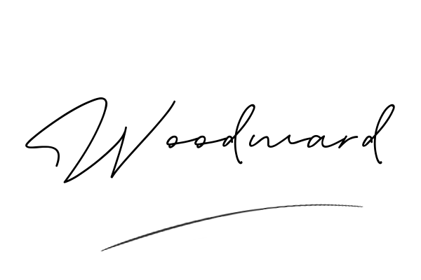 The best stylish Woodward name signature simple easy in English
