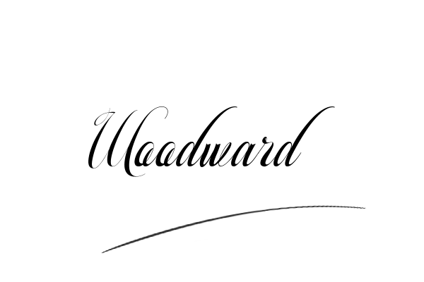 The best stylish Woodward name signature simple easy in English