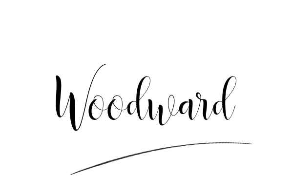 The best stylish Woodward name signature simple easy in English