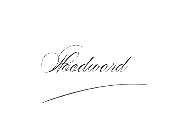 The best stylish Woodward name signature simple easy in English