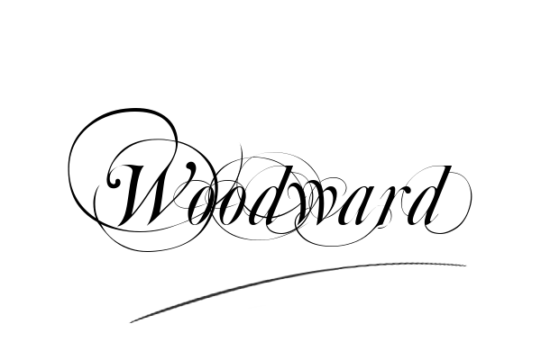 The best stylish Woodward name signature simple easy in English