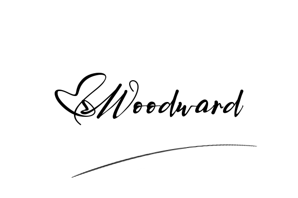 The best stylish Woodward name signature simple easy in English