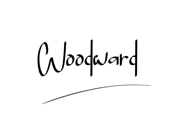 The best stylish Woodward name signature simple easy in English