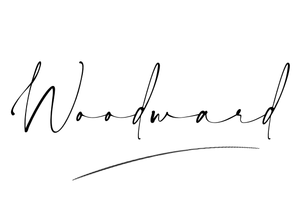 The best stylish Woodward name signature simple easy in English