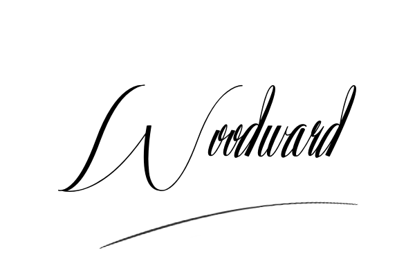 The best stylish Woodward name signature simple easy in English