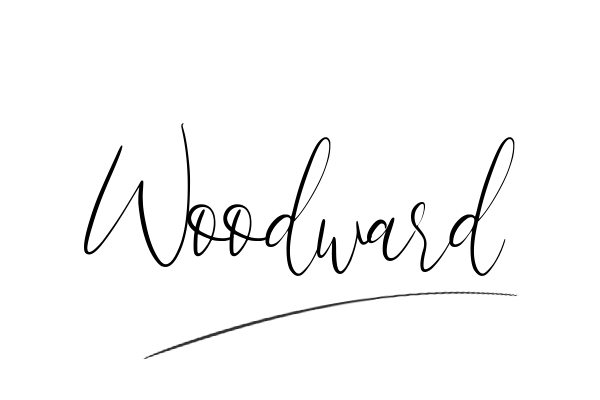 The best stylish Woodward name signature simple easy in English
