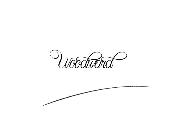 The best stylish Woodward name signature simple easy in English