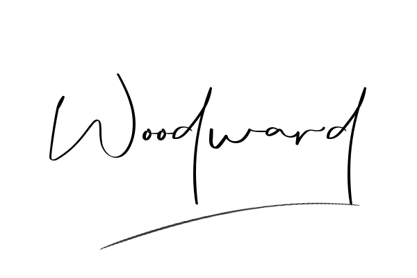 The best stylish Woodward name signature simple easy in English