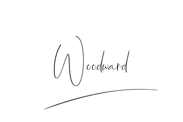 The best stylish Woodward name signature simple easy in English