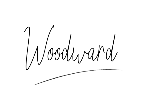 The best stylish Woodward name signature simple easy in English
