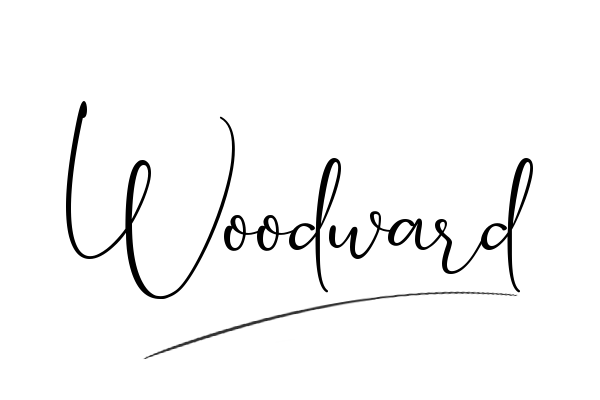 The best stylish Woodward name signature simple easy in English