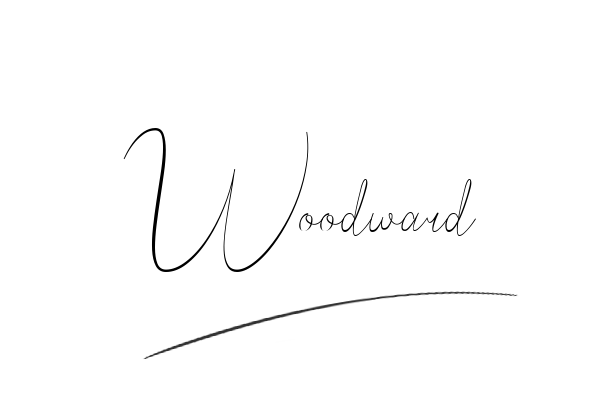 The best stylish Woodward name signature simple easy in English