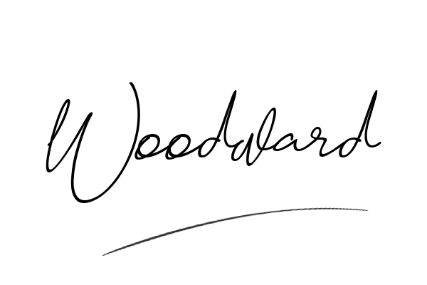 The best stylish Woodward name signature simple easy in English
