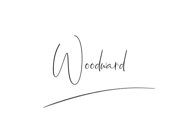 The best stylish Woodward name signature simple easy in English