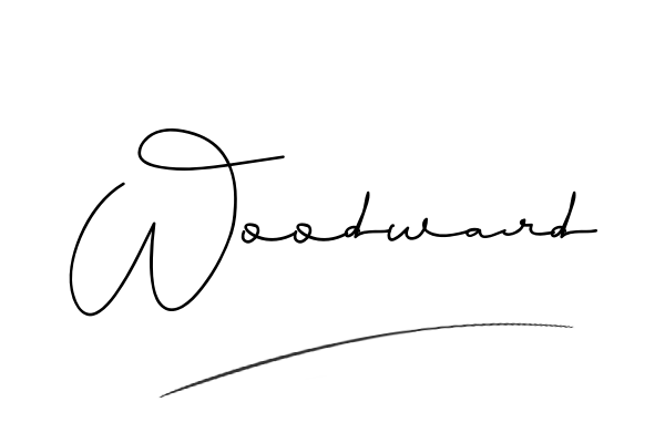 The best stylish Woodward name signature simple easy in English