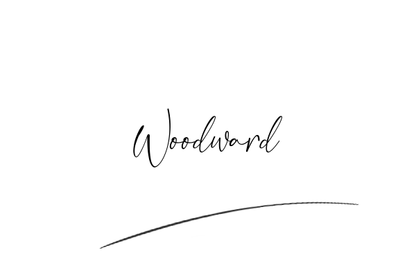 The best stylish Woodward name signature simple easy in English