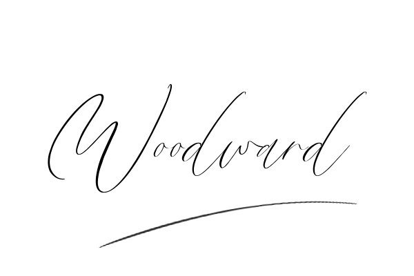 The best stylish Woodward name signature simple easy in English