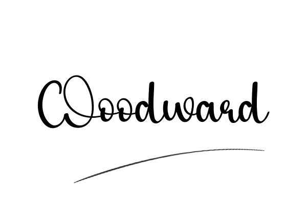 The best stylish Woodward name signature simple easy in English