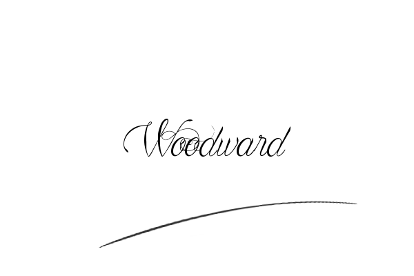 The best stylish Woodward name signature simple easy in English