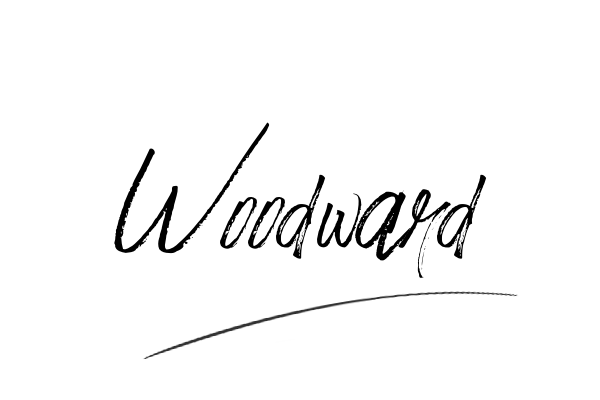 The best stylish Woodward name signature simple easy in English