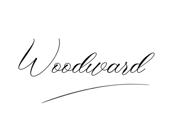 The best stylish Woodward name signature simple easy in English
