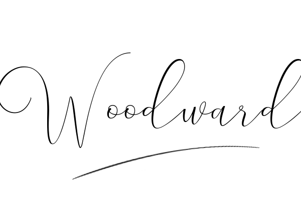 The best stylish Woodward name signature simple easy in English