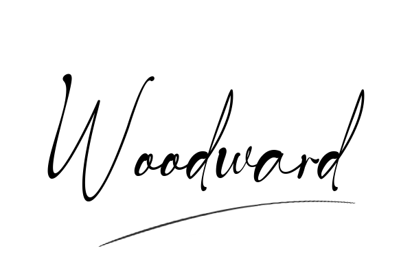 The best stylish Woodward name signature simple easy in English
